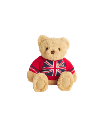 Harrods Union Jack Henry Bear Keyring