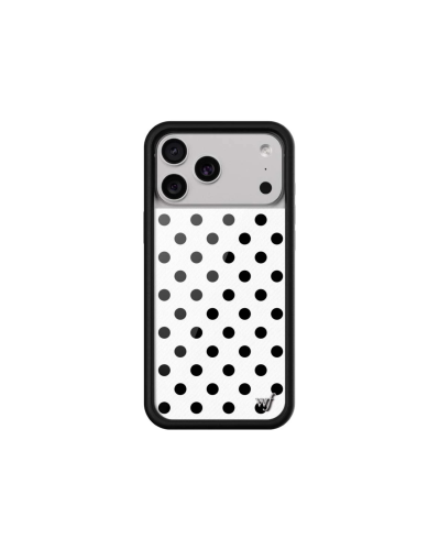 wildflowercases Polka Dot | White and Black