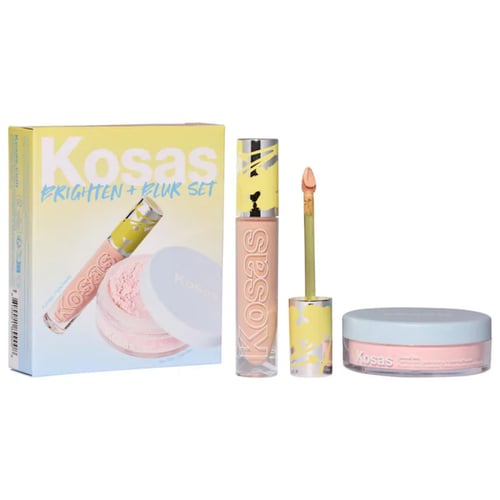 Kosas Brighten & Blur Set - Color Corrector + Loos...