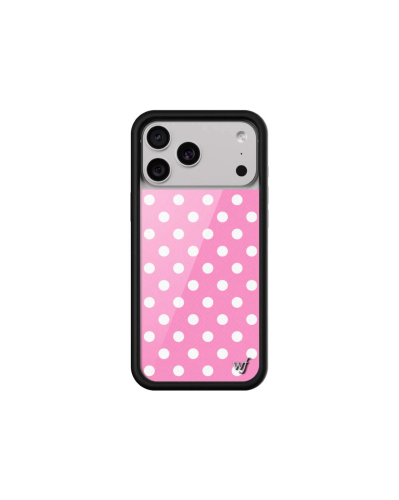 wildflowercases Polka Dot | Pink and White