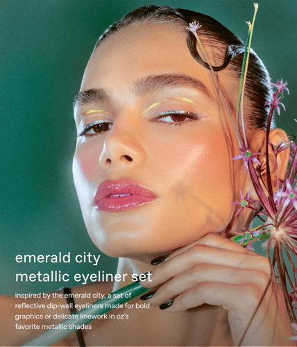 r.e.m. beauty x Wicked: For Good welcome to oz eye...