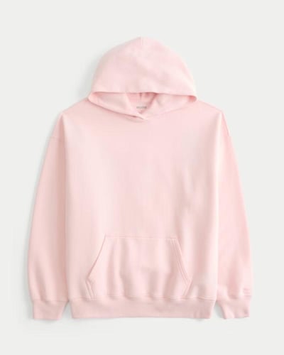 Hollister Feel Good Oversized Floral Pattern Hoodi...