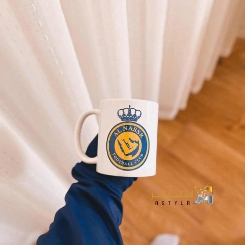 كوب بشعار نادي النصر