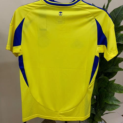 طقم النصر الجديد الاصفر مقاس رجالي نسائي شبابي بنا...