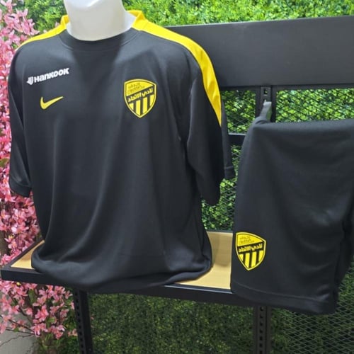 طقم تمارين الاتحاد الاسود الجديد 2026