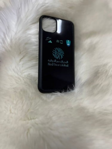 غلاف جوال بشعار نادي الاهلي السعودي