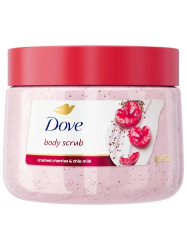 مقشر الجسم بالكرز وحليب الشيا من دوف - 425 جرام