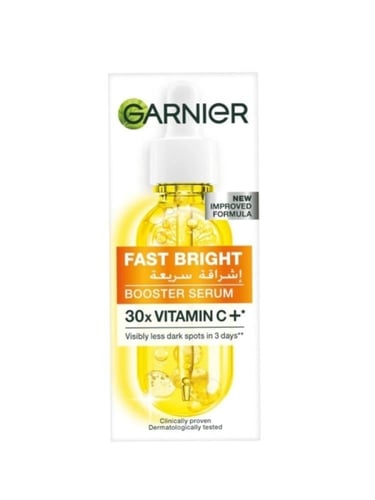سيروم فيتامين سي للتفتيح السريع مضاد للبقع من غارن...