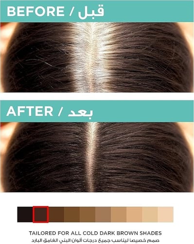 بخاخ الشعر لوريال باريس ماجيك ريتوش بني غامق بارد...