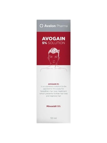 محلول بخاخ افوجين 5% محفز لنمو الشعر ويمنع التساقط...