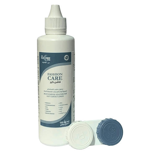 محلول عدسات فاشن كير – 120 مل
