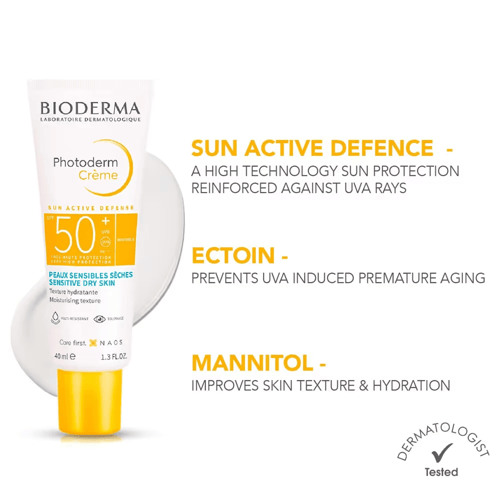 كريم واقي شمس شفاف فوتوديرم بعامل حماية 50+ من بيو...