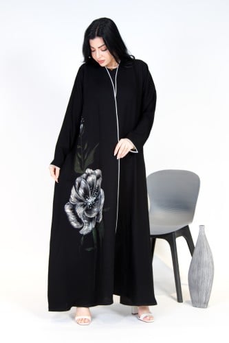 عبايه رسم يدوي