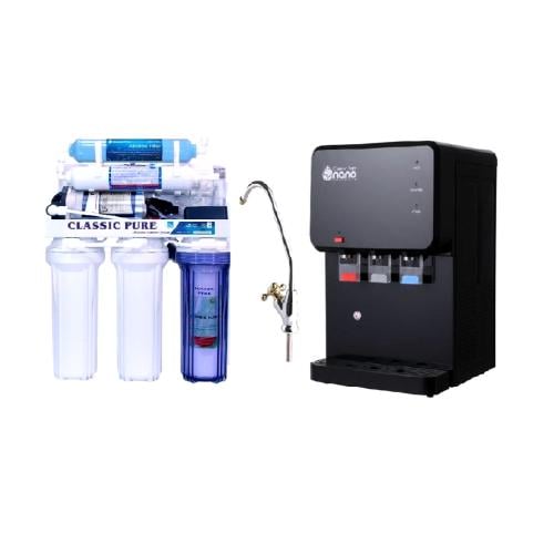 فلتر ماء تايواني 7 مراحل مع برادة طاولة