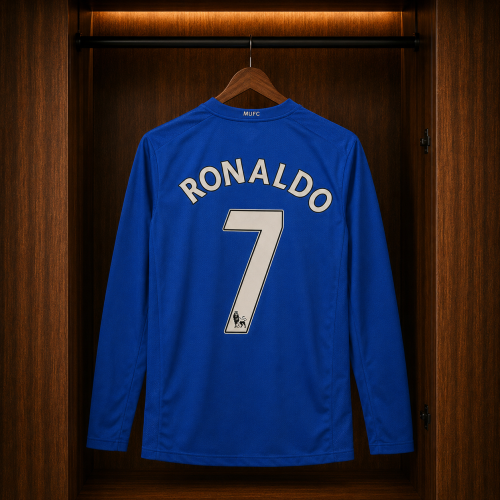 تيشيرت مانشستر يونايتد الثالث 2007-2008 كريستيانو...