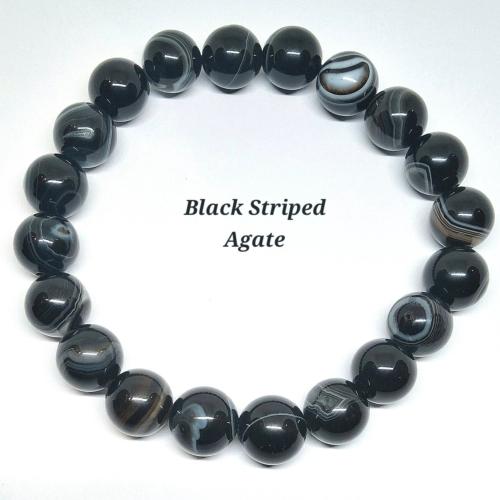 Black Striped Agate