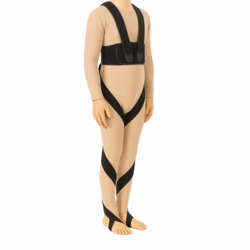 دعامة تصحيح القوام للجسم بالكامل للأطفال