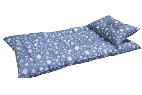 فرش نوم مريح من البولستر المظغوط قماش بلورة الثلج