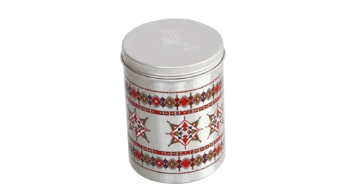 حافظة المونيوم تراثية نقشة نجمة ديالا