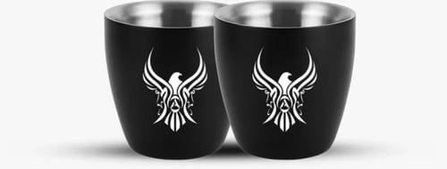 كوب القهوة V60 الفاخر طبقتين ستانلس ستيل