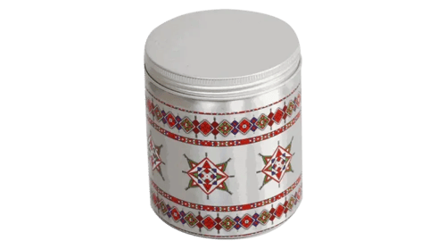 حافظة المونيوم تراثية نقشة نجمة ديالا