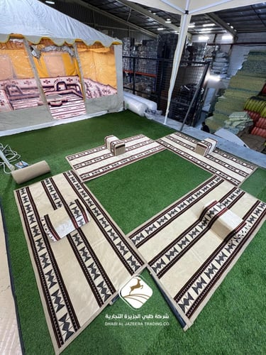 طقم فتحة نار مبطن سدو الجزيرة تركي