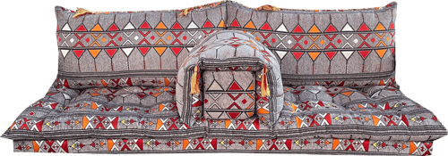 جلسة دبل قطن على اسفنج طول مترين