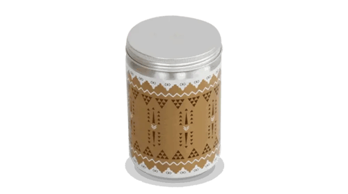 حافظة المونيوم تراثية نقشة نجدية من ظبي الجزيرة