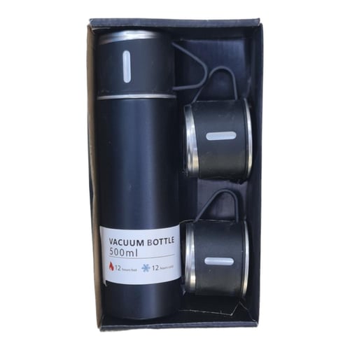 مطارة مع 3 أكواب مزدوجة