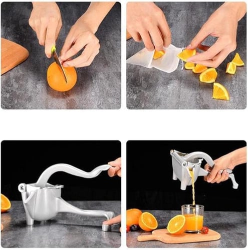 عصارة برتقال يدوية منزلية صغيرة وعصارة عصير ليمون...