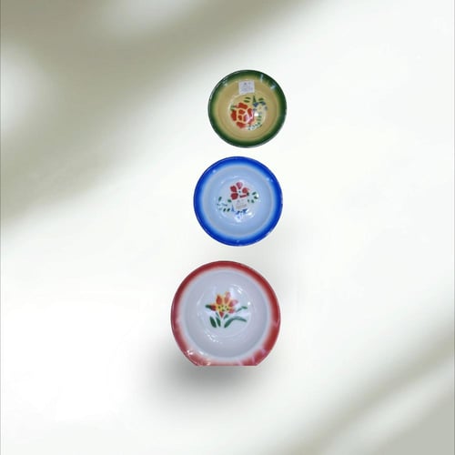 صحون طعام ورده 5 مقاسات