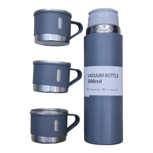 مطارة مع 3 أكواب مزدوجة