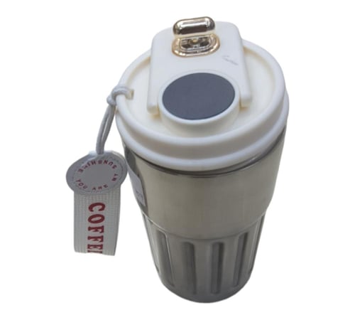 كوب سيارة حافظ حرارة مع مقياس درجة الحرارة مق