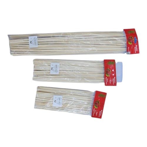 اعواد شوي مبروم خشب