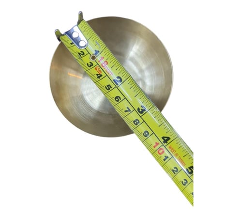 صحن كريمه وحساء دائري من الفولاذ المقاوم للصدأ متع...