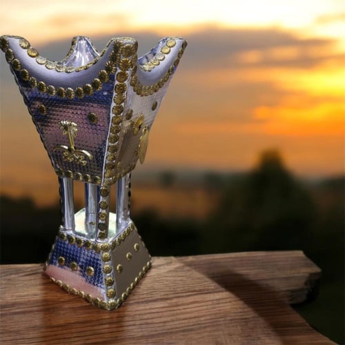 طقم مباخر مزخرفة ٤ حبات