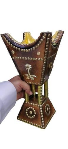 طقم مباخر مزخرفة ٤ حبات