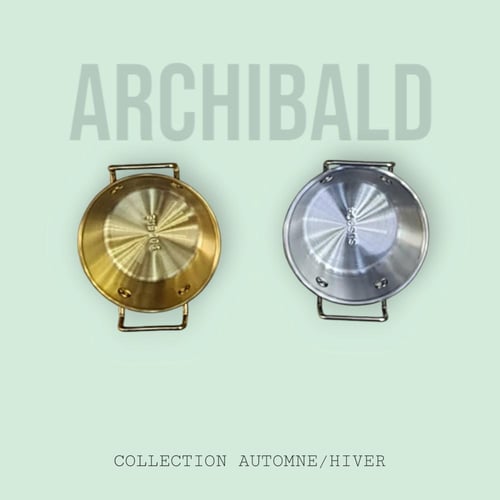 طباق عشاء دائري من الستانلس ستيل مع مقبض، صينية عش...