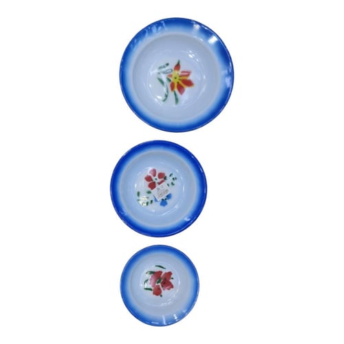 صحون طعام ورده 5 مقاسات