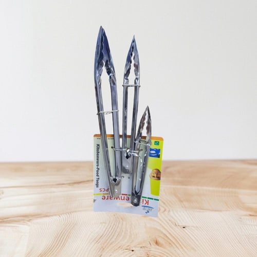 ملقاط فحم طقم ٣ حبه