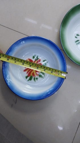 صحون طعام ورده 5 مقاسات