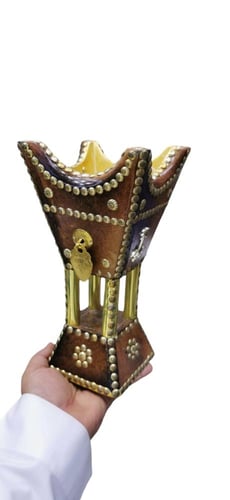 طقم مباخر مزخرفة ٤ حبات