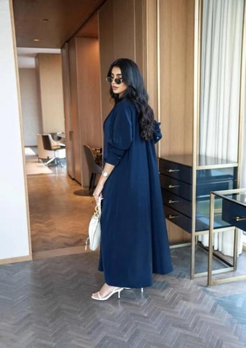 عباية بليزر كحلي - الأناقة التي تبحثين عنها