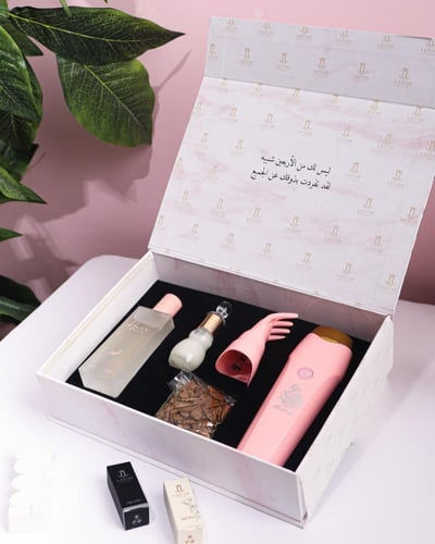 بوكس غيم مبخرة وردي - عطر شعر