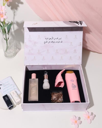 بوكس غيم مبخرة وردي - عطر شعر