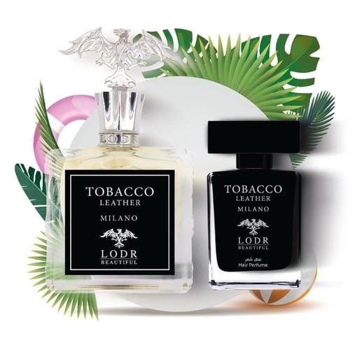 عطر توباكو ليذر ميلانو-عطر شعر-لودر