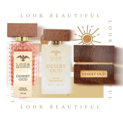 عطرديزرت عود+معطر شعر-لودر