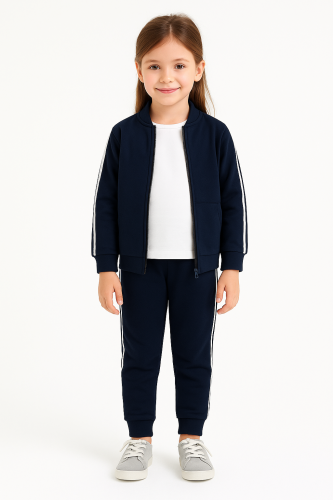 طقم رياضي بناتي مدرسي ثلاث قطع