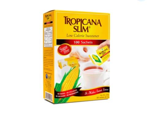 تروبيكانا سلم محلى سكر 100 مغلف