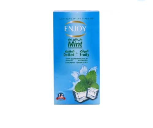 انجوى واقى ذكرى 12 حبة بالنعناع